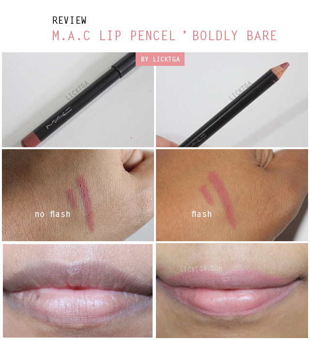 review mac lip liner