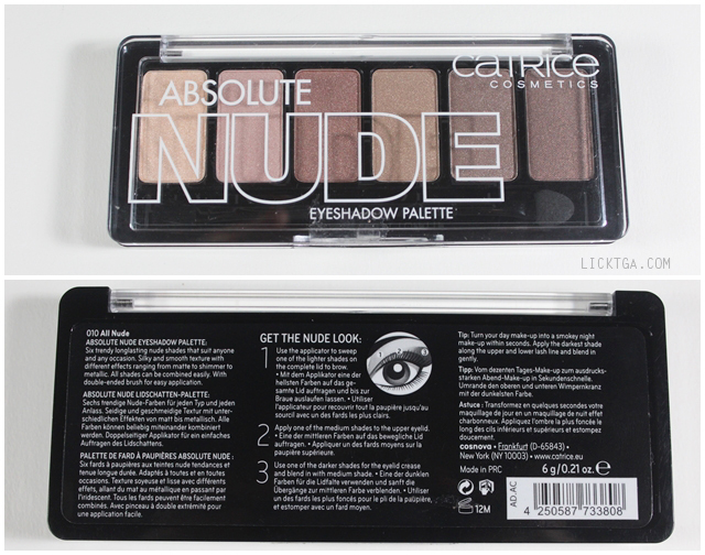 review catrice nude