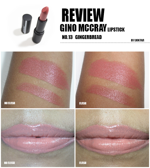 review lipstick gino mccray