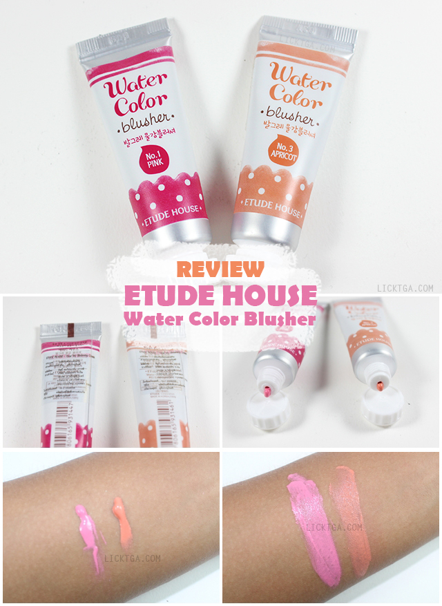 review etude water color blusher